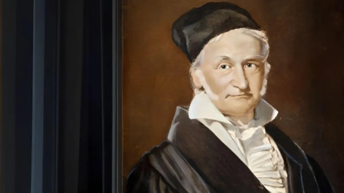 Retrato de Carl Friedrich Gauss