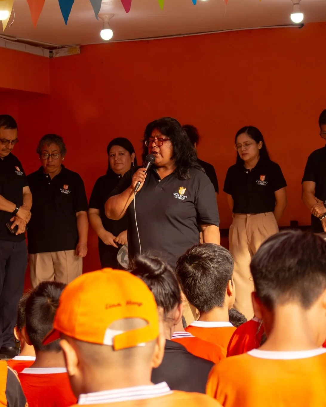 Jornada de bienvenida con el equipo del colegio y los estudiantes de Primaria y Secundaria