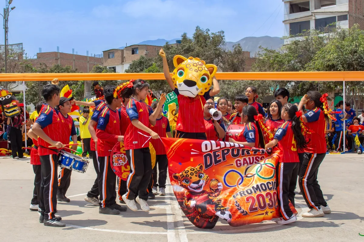 Inauguración de las Olimpiadas de Secundaria del Colegio Gauss